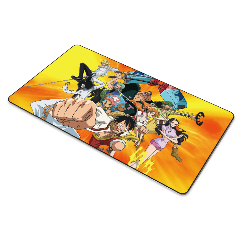 One Piece Straw Hat Pirates Artwork Mouse Pad