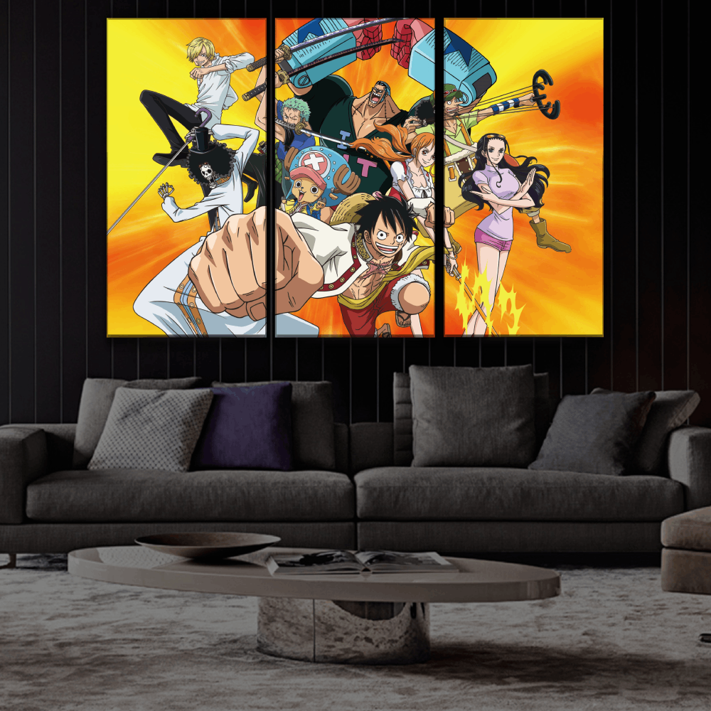 One Piece Straw Hat Pirates Artwork Buy Wall Poster