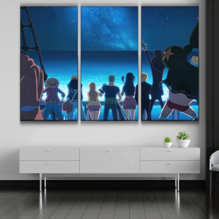 One Piece Straw Hat Pirates Poster