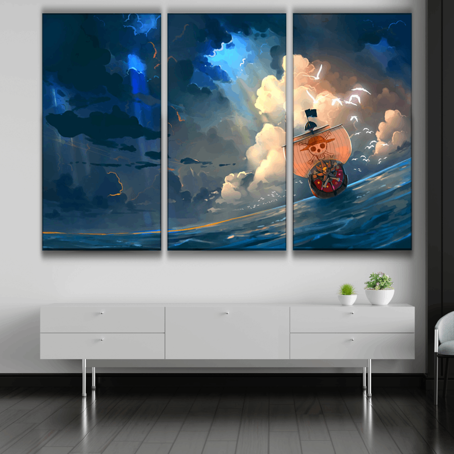 One Piece Thousand Sunny Poster