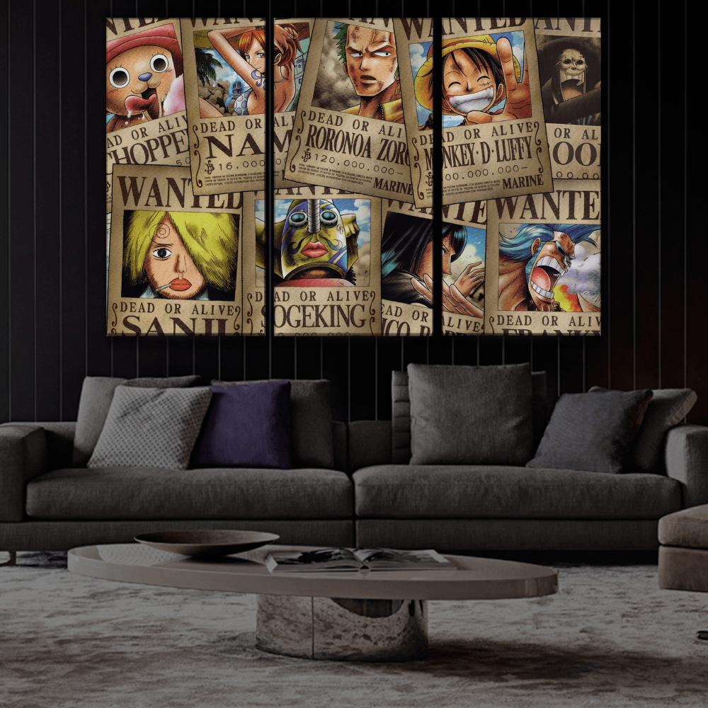 One Piece Wanted Buy Wall Poster