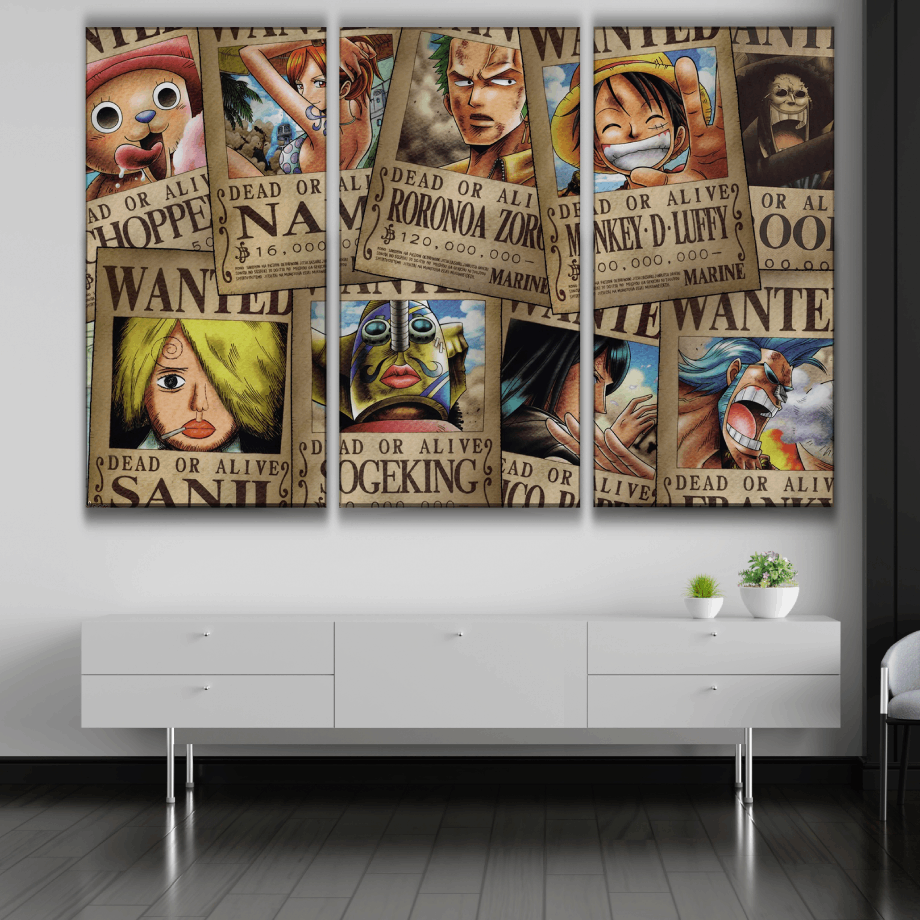 One Piece Wanted Poster