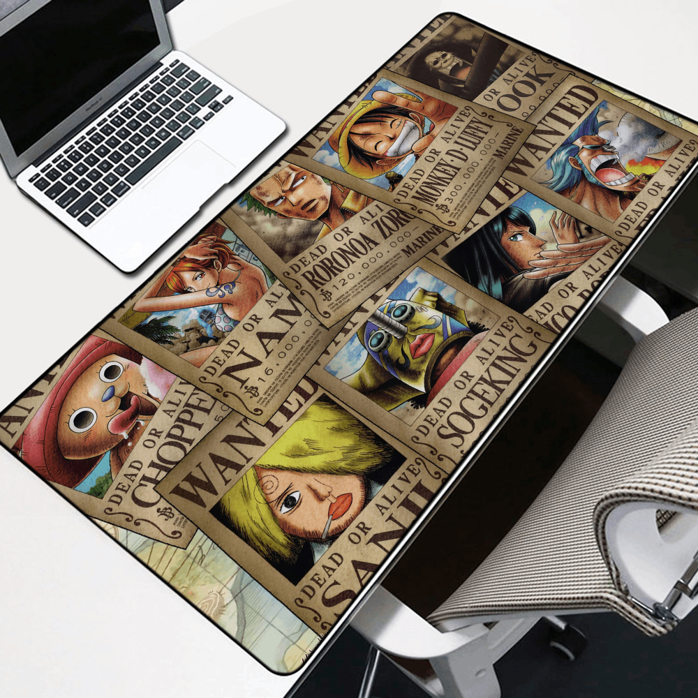 One Piece Wanted Posters Mouse Pad