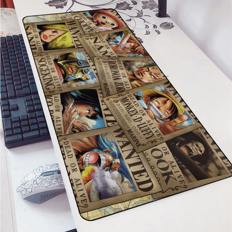 One Piece Wanted Posters Mouse Pad