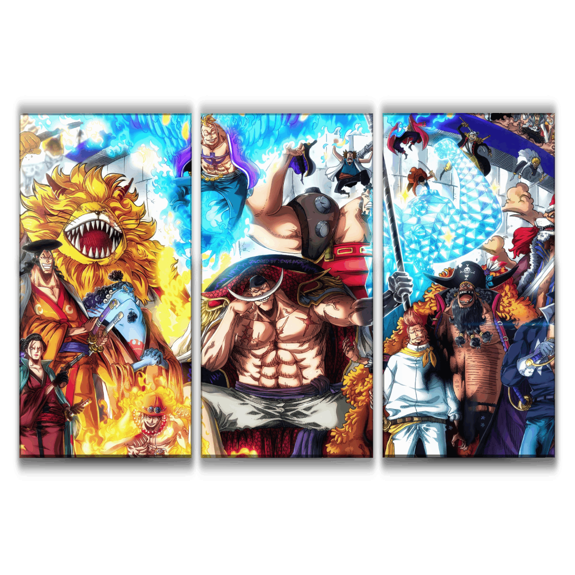One Piece Whitebeard Pirates Poster