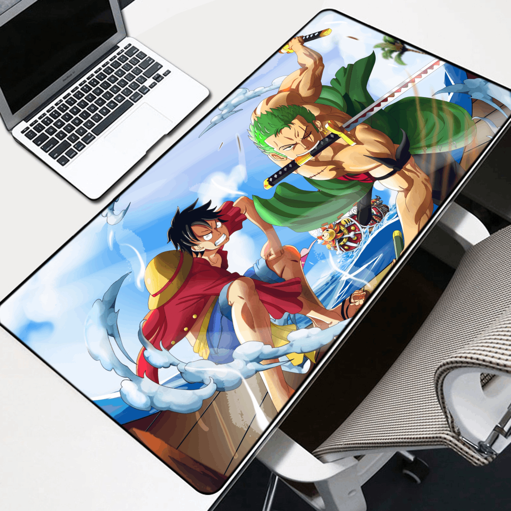 One Piece Zoro and Luffy Mouse Pad