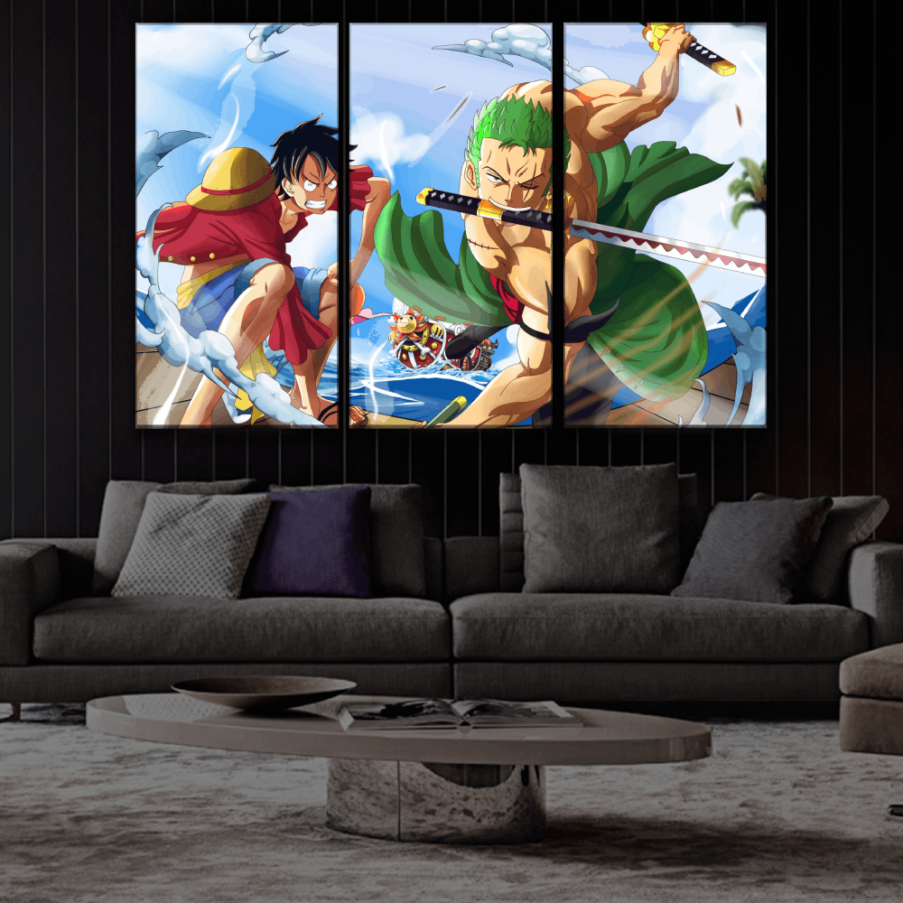One Piece Zoro and Luffy Buy Wall Poster