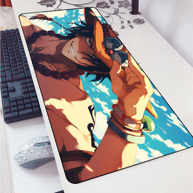 Portgas D. Ace Art Mouse Pad