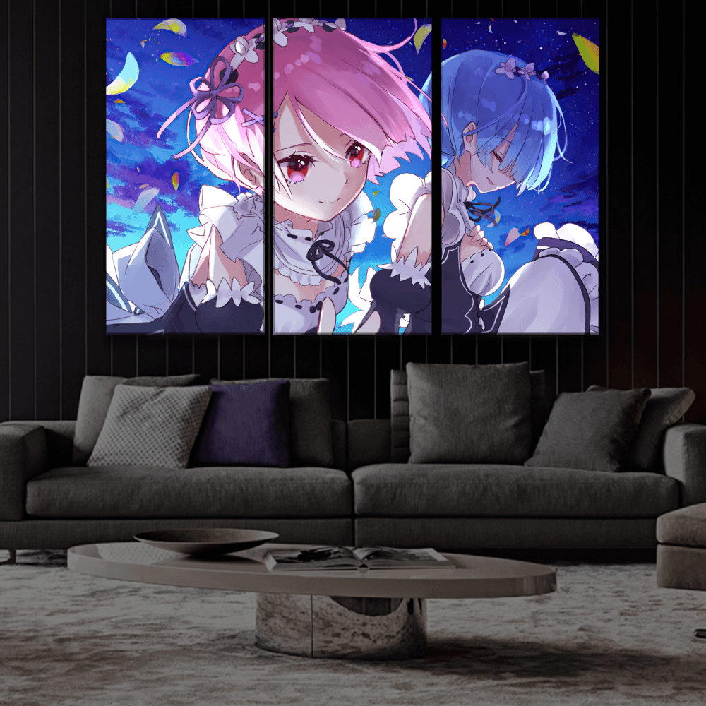 Ram & Rem Art Buy Wall Poster
