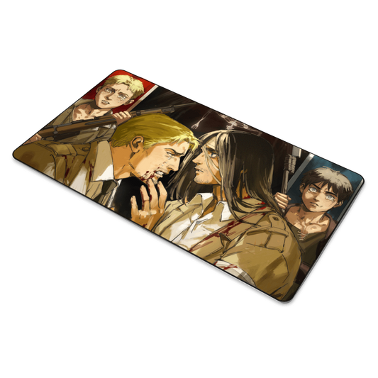 Reiner and Eren Mouse Pad