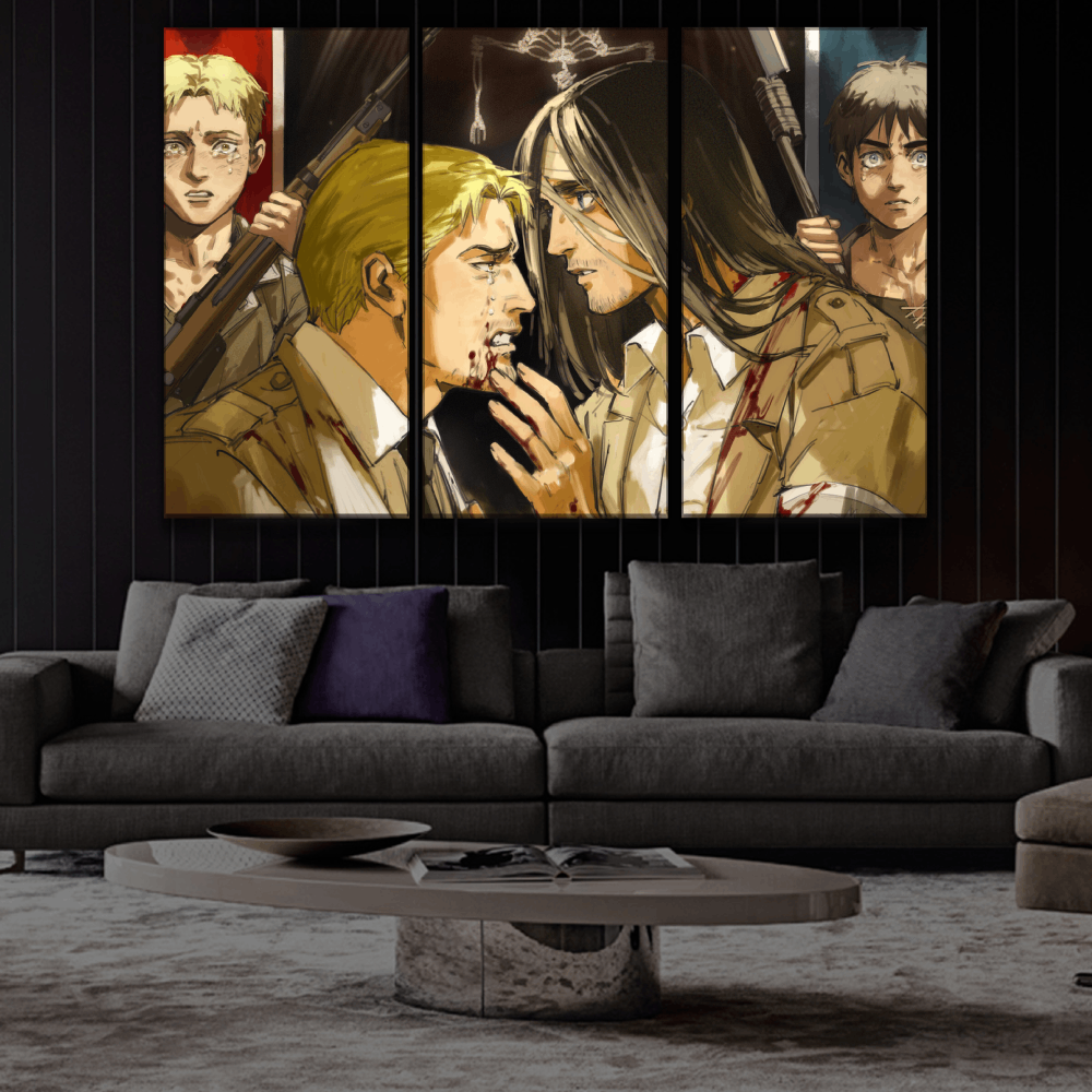 Reiner and Eren Buy Wall Poster