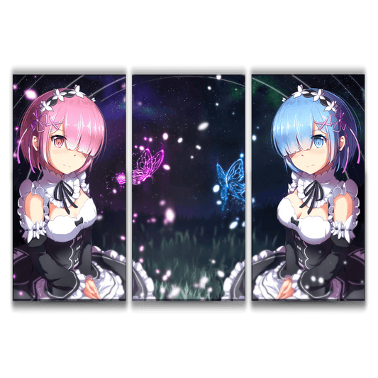 Rem & Ram Poster