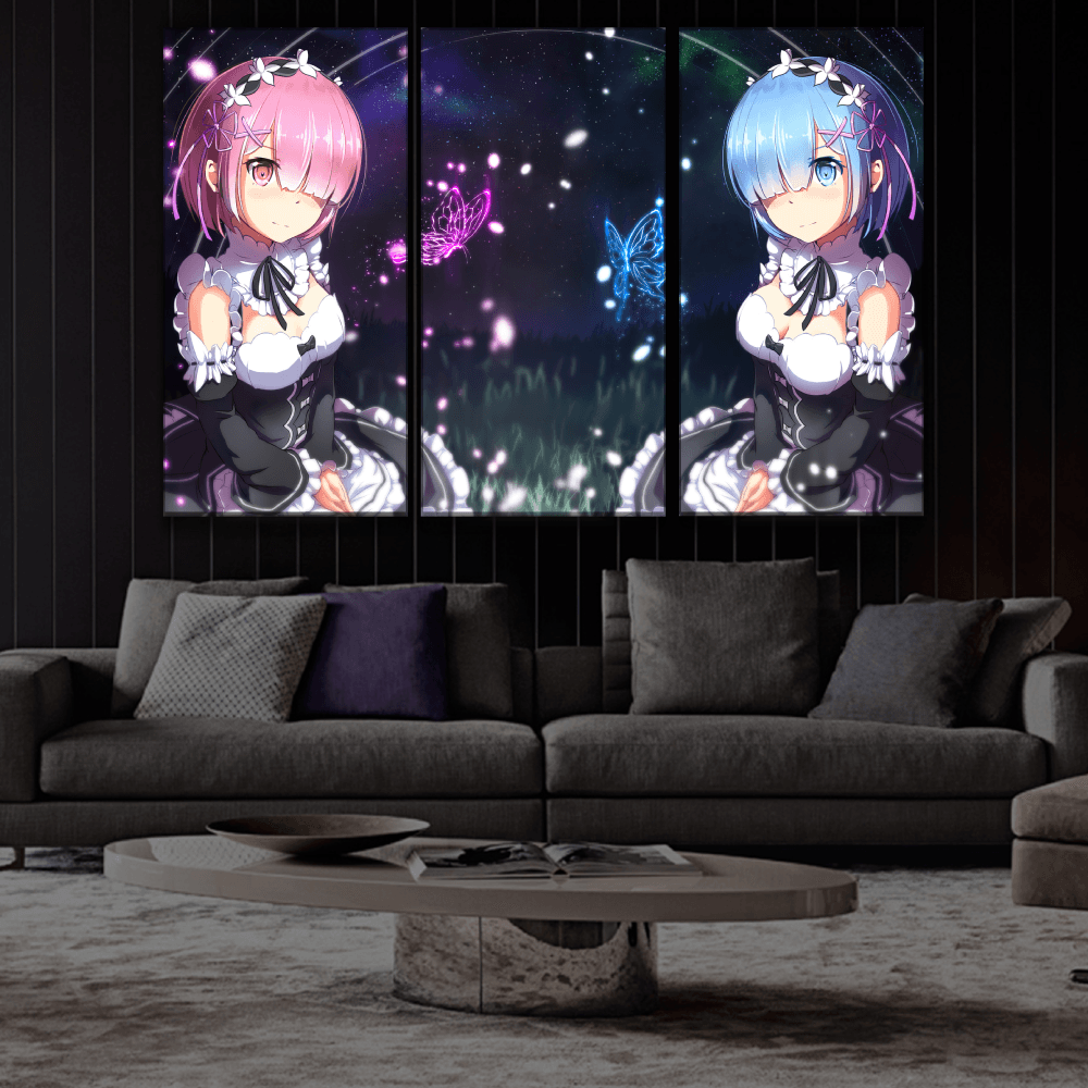 Rem & Ram Buy Wall Poster