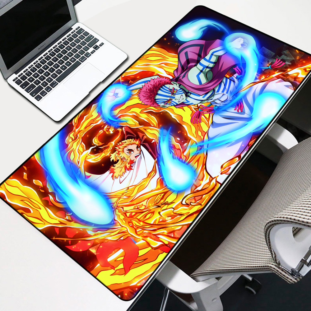 Akaza and Rengoku Mouse Pad