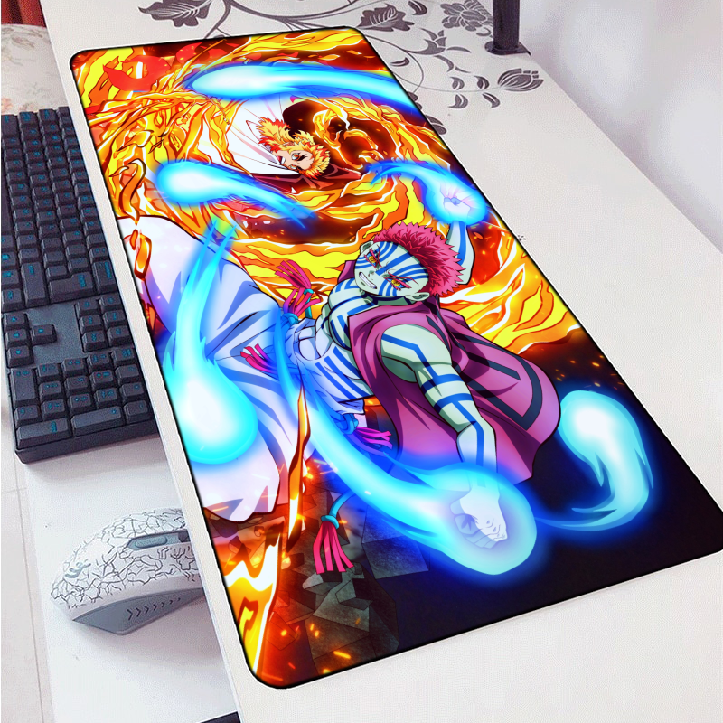 Akaza and Rengoku Mouse Pad