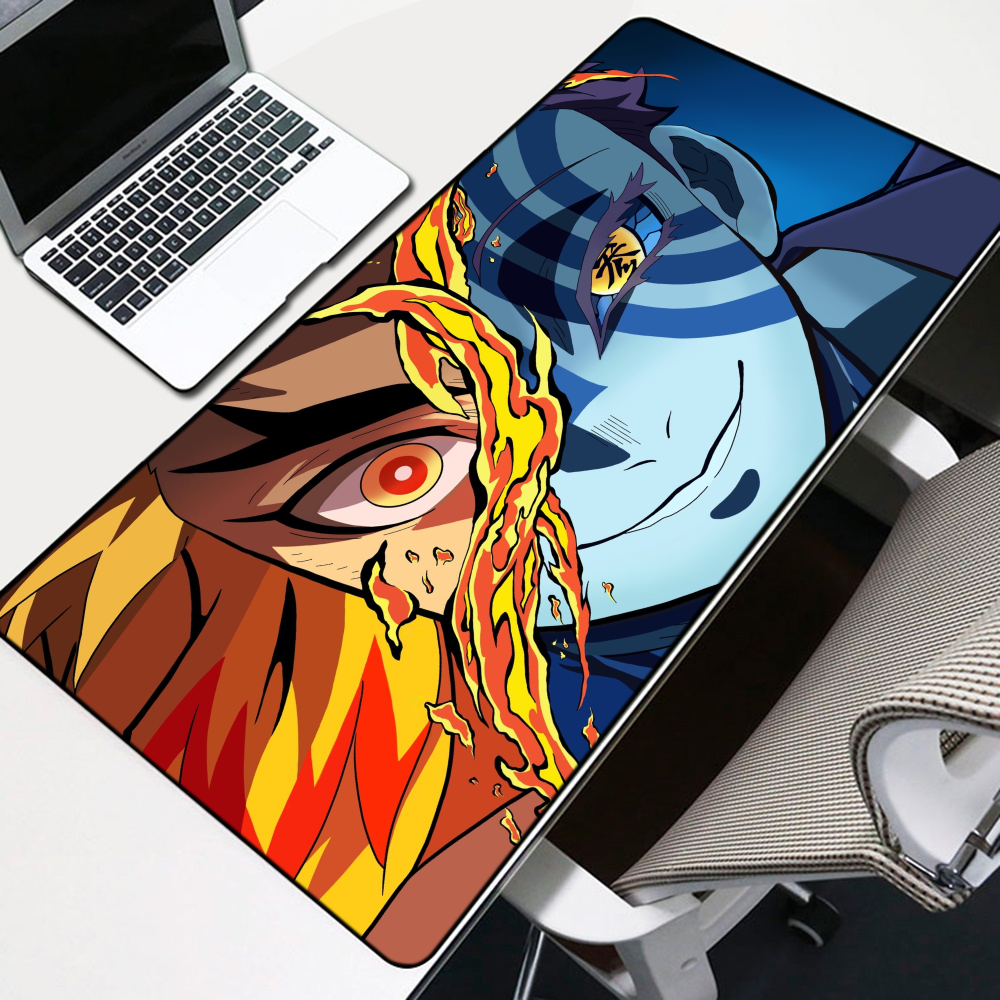 Rengoku and Akaza Mousepad