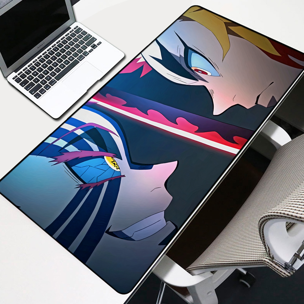 Rengoku and Akaza Mouse Pad