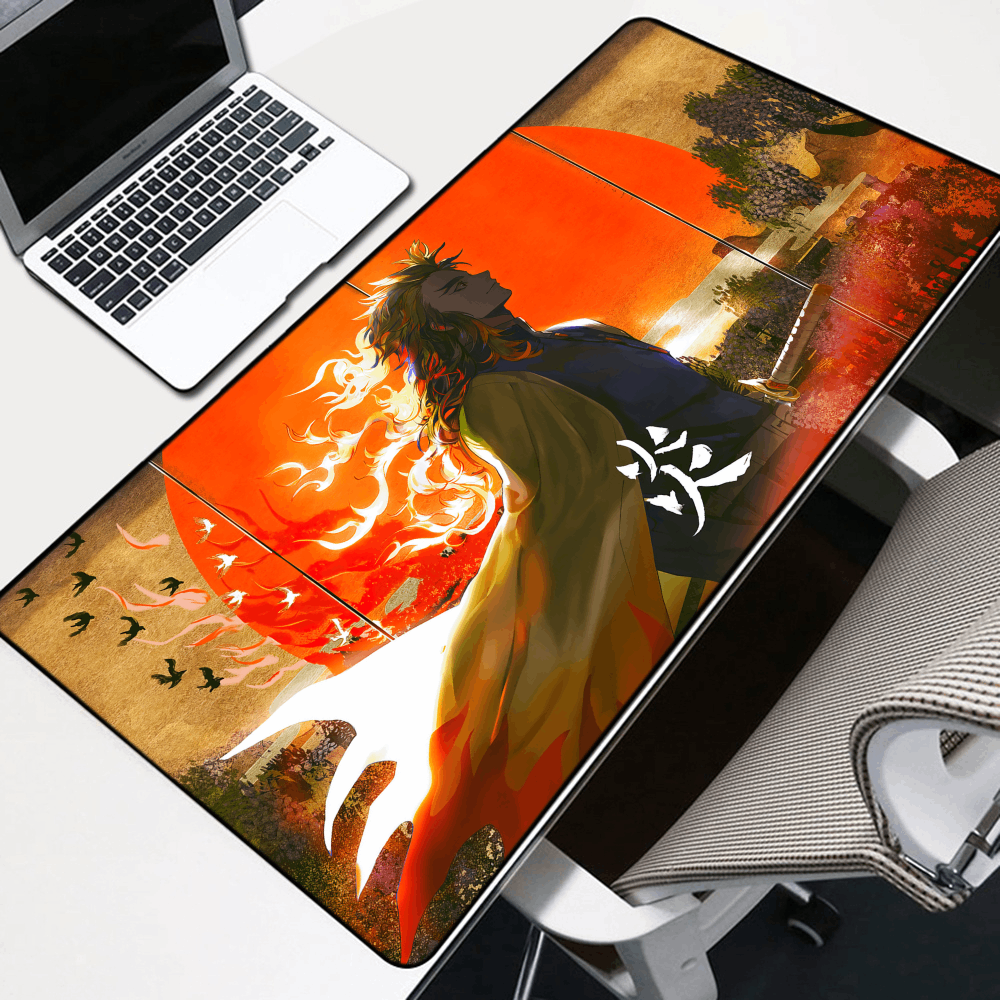 Rengoku Art Mouse Pad
