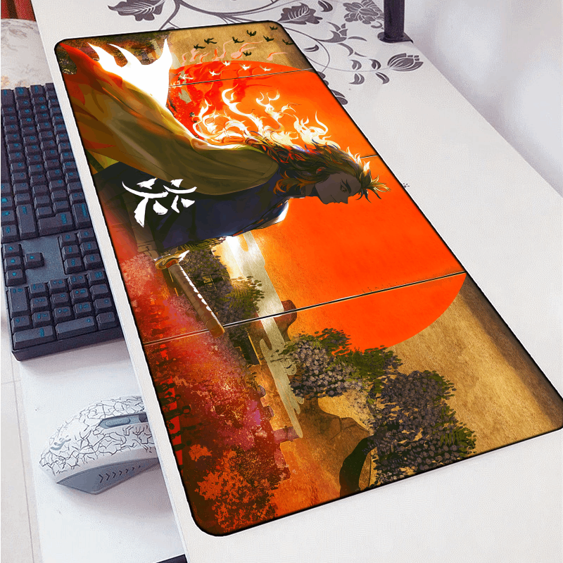 Rengoku Art Mouse Pad