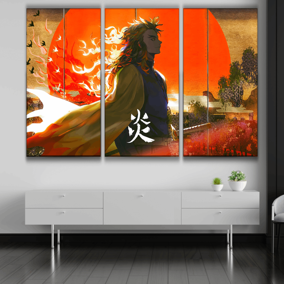 Rengoku Art Poster