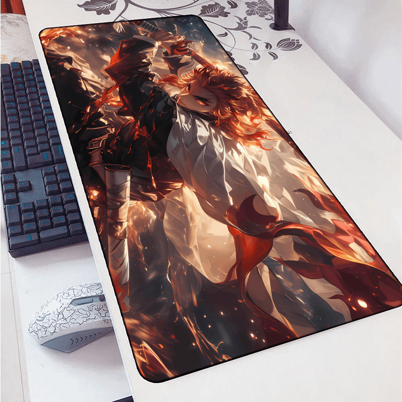 Rengoku Graphic Mouse Pad