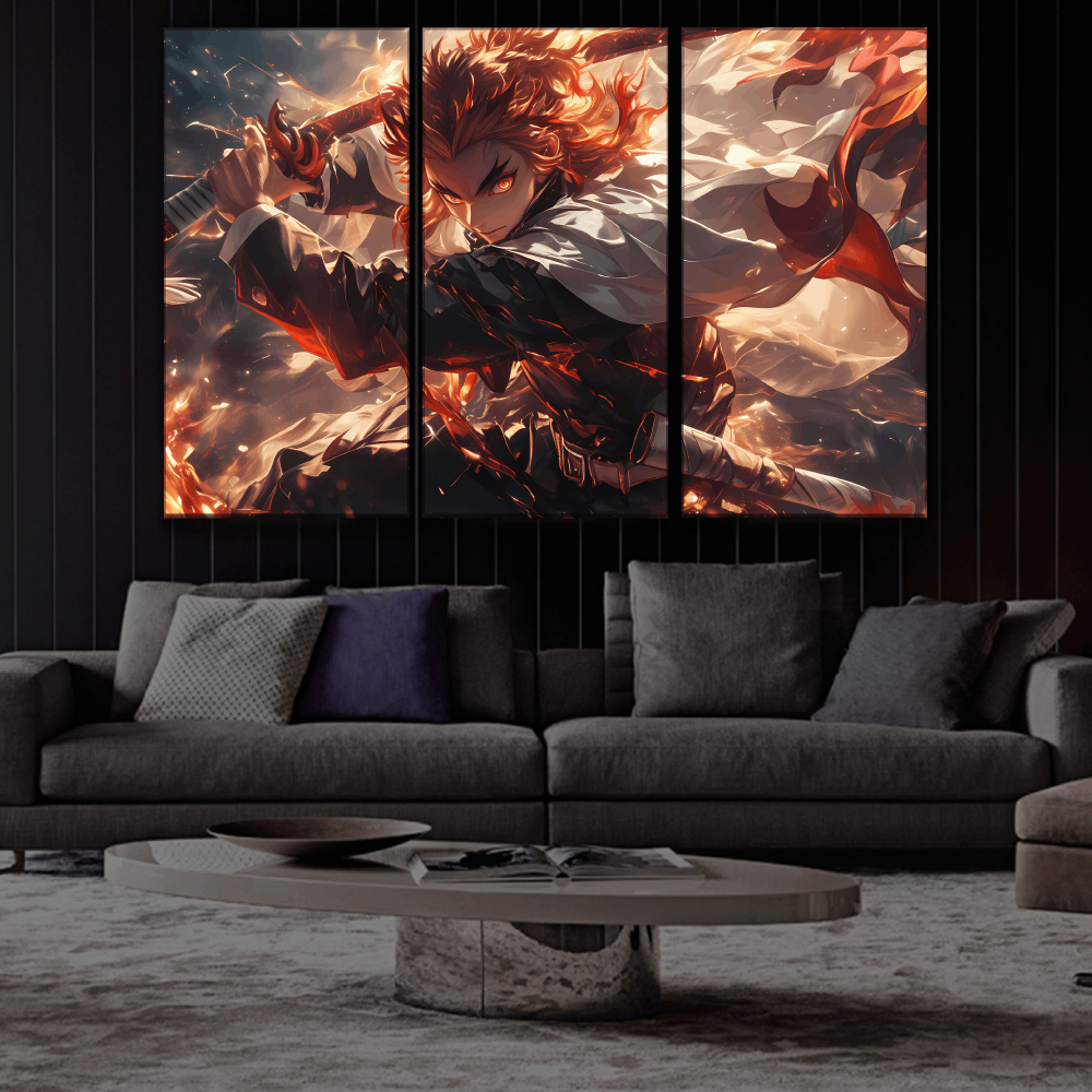 Rengoku Graphic Buy Wall Poster