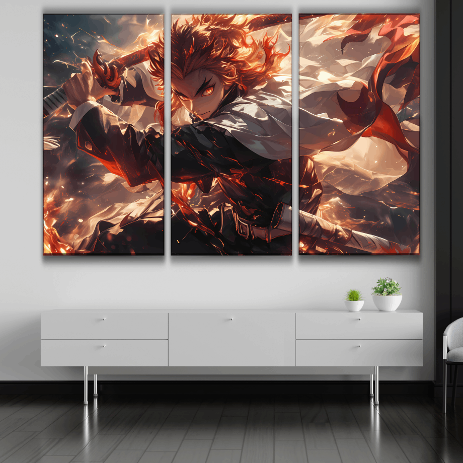 Rengoku Graphic Poster
