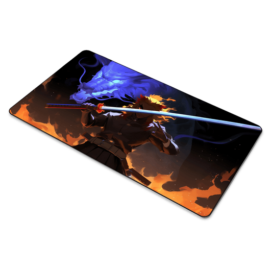 Rengoku Illustration Mouse Pad