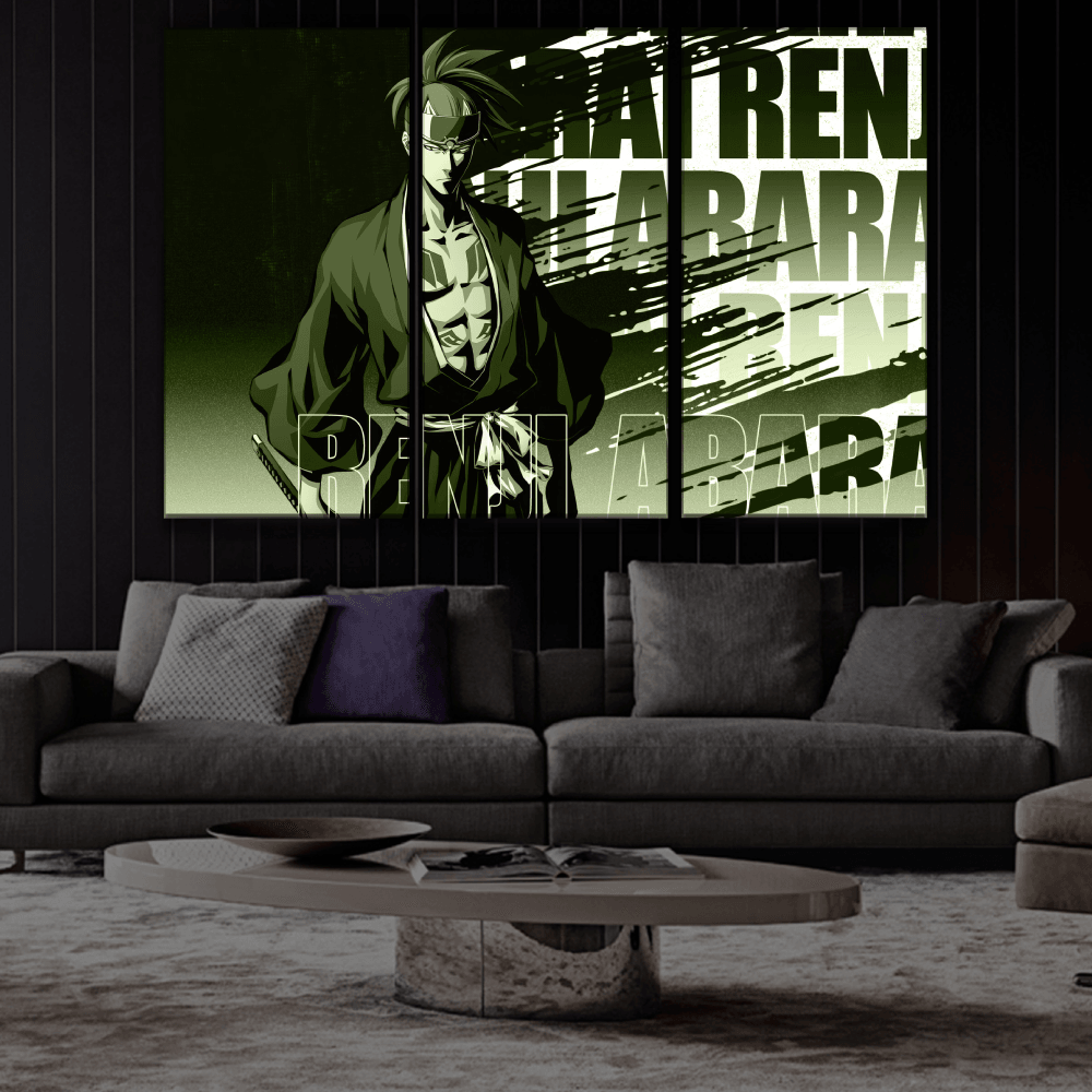 Renji Abarai Art Style Poster