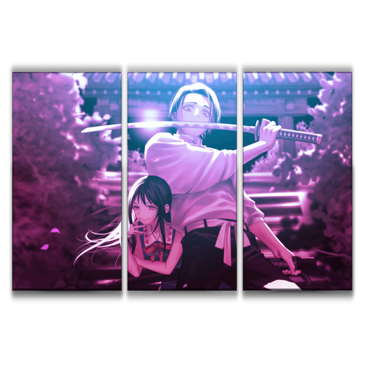 Rika Orimoto and Yuta Okkotsu Poster