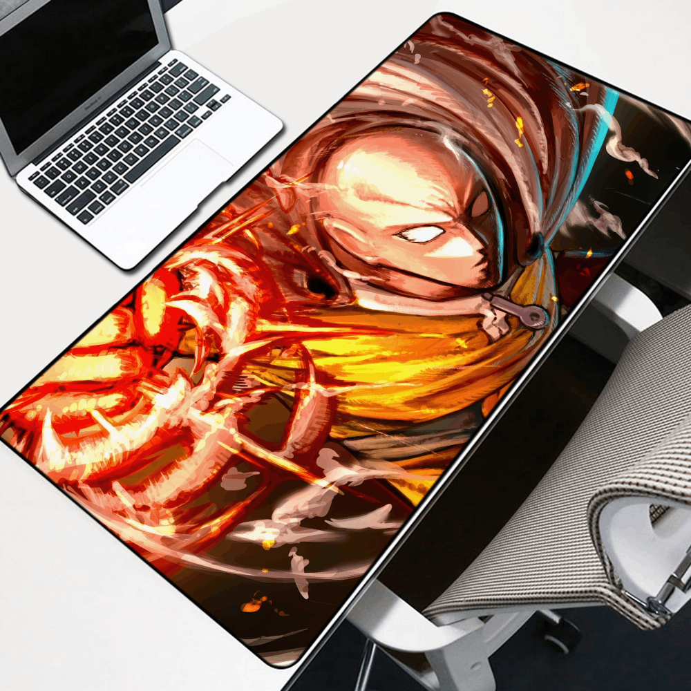 Saitama Artwork Mouse Pad
