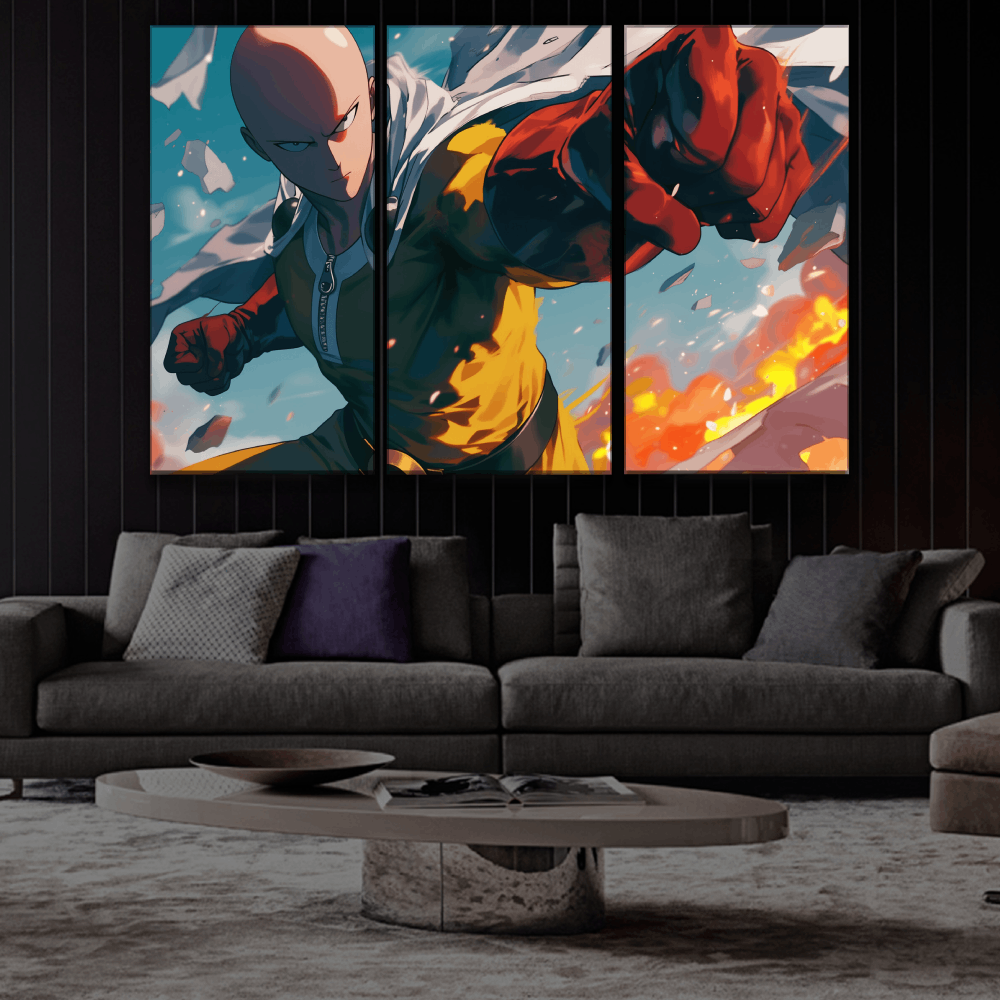 Saitama Themed Buy Wall Poster