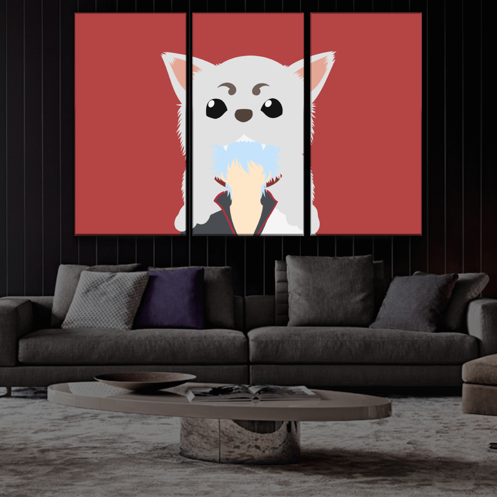 Sakata Gintoki Art Style Poster