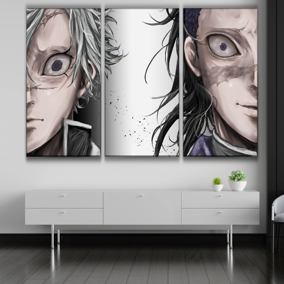 Sanemi and Genya Shinazugawa Poster