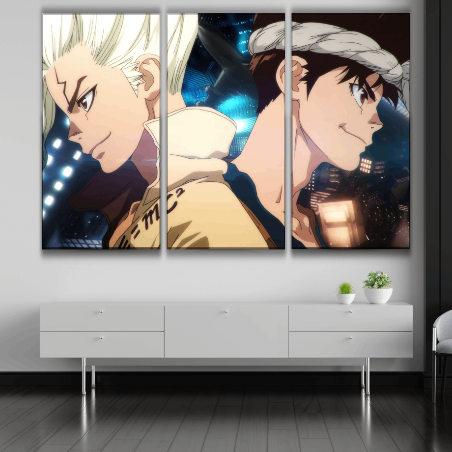 Senku & Chrome Poster