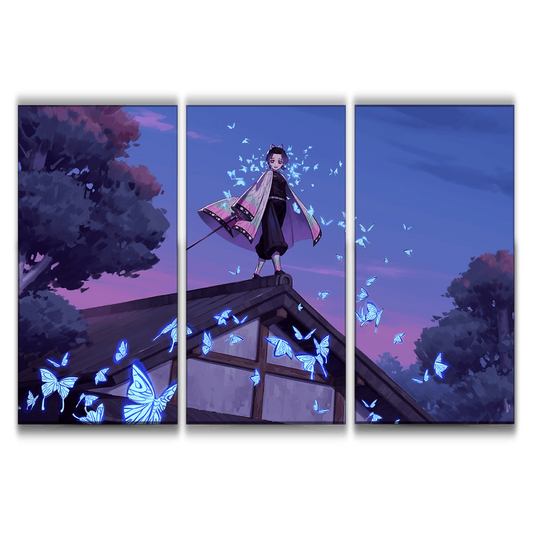 Shinobu Anime Art Poster