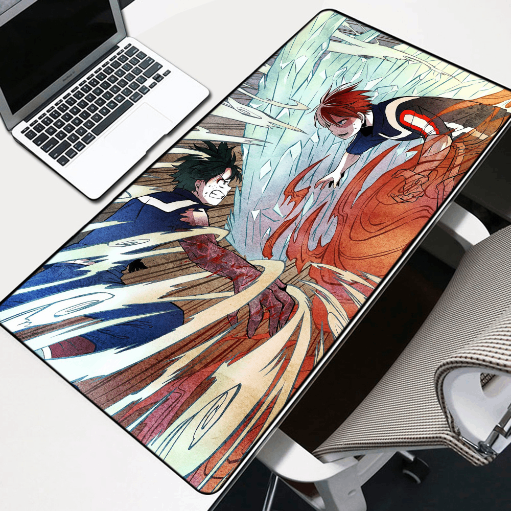 Shoto vs Deku Mouse Pad