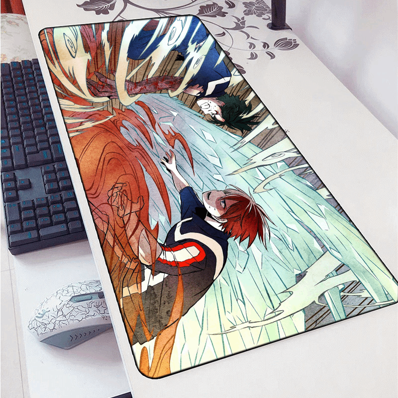 Shoto vs Deku Mouse Pad