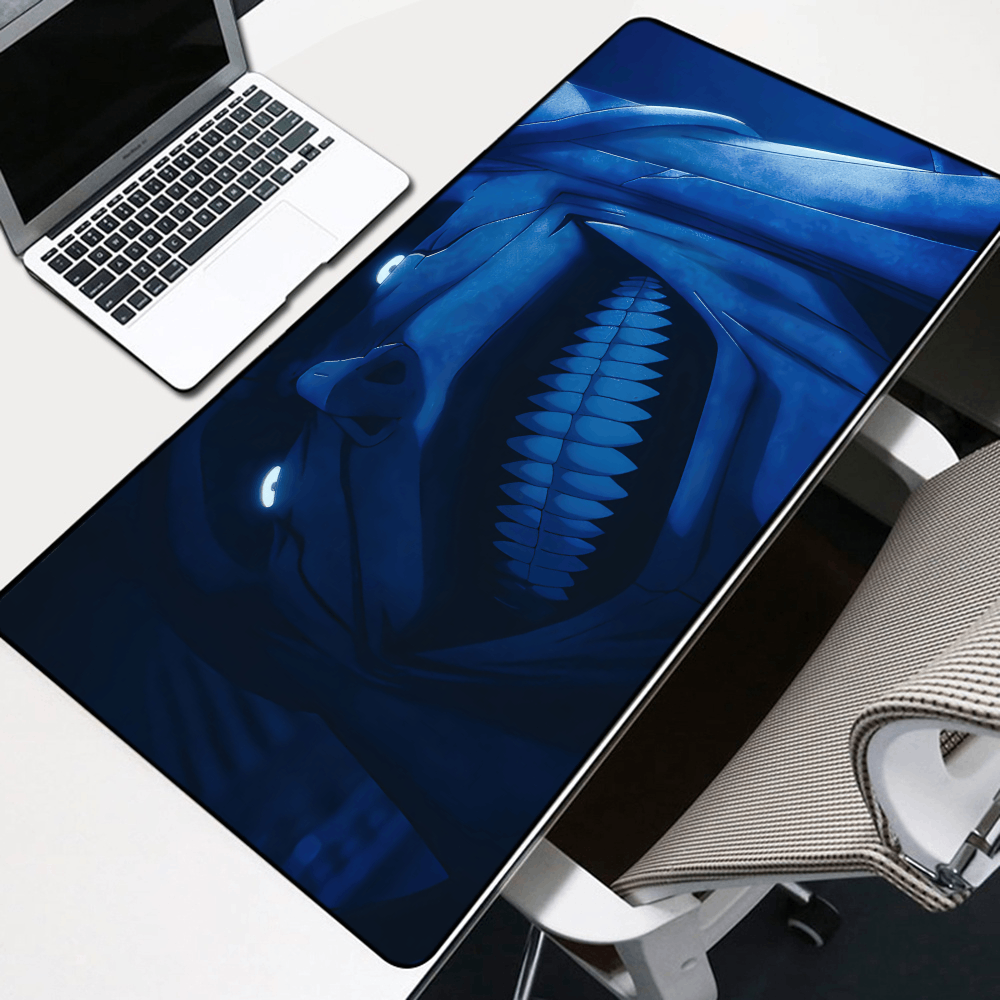 Smiling Statue Solo Leveling Mouse Pad