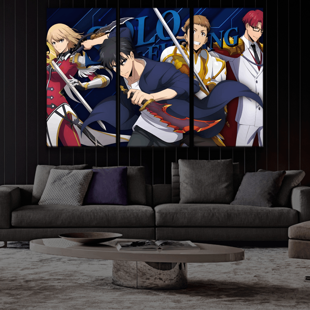 Solo Leveling Character Art Buy Wall Poster