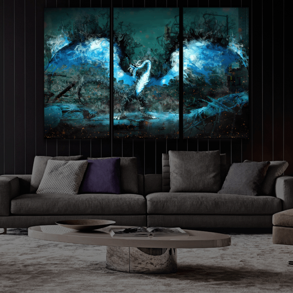 Solo Leveling Dragon Shadow Art Buy Wall Poster