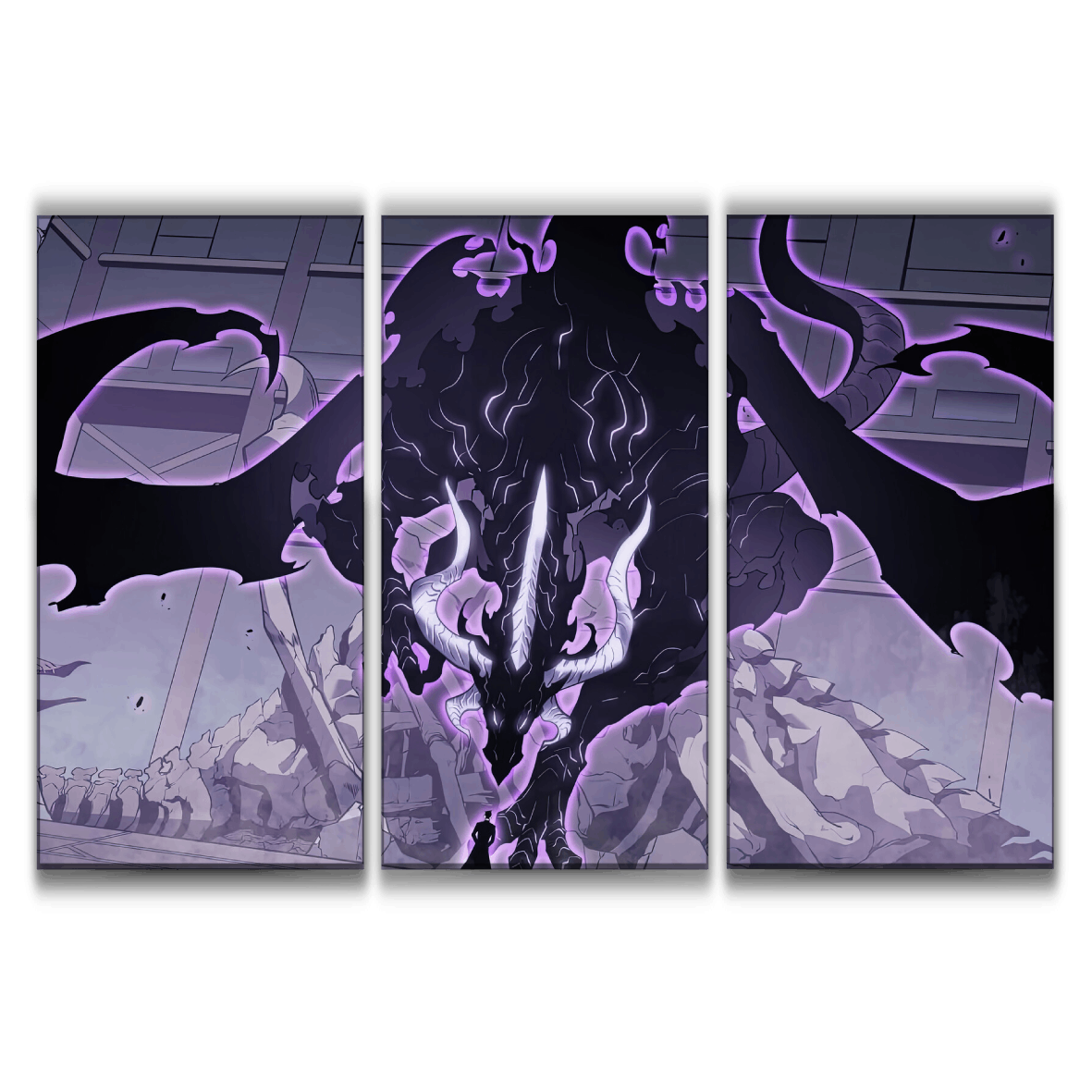 Solo Leveling Dragon Shadow Poster