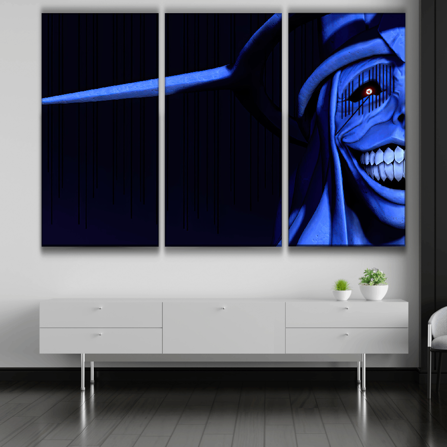 Solo Leveling Smiling Statue Poster