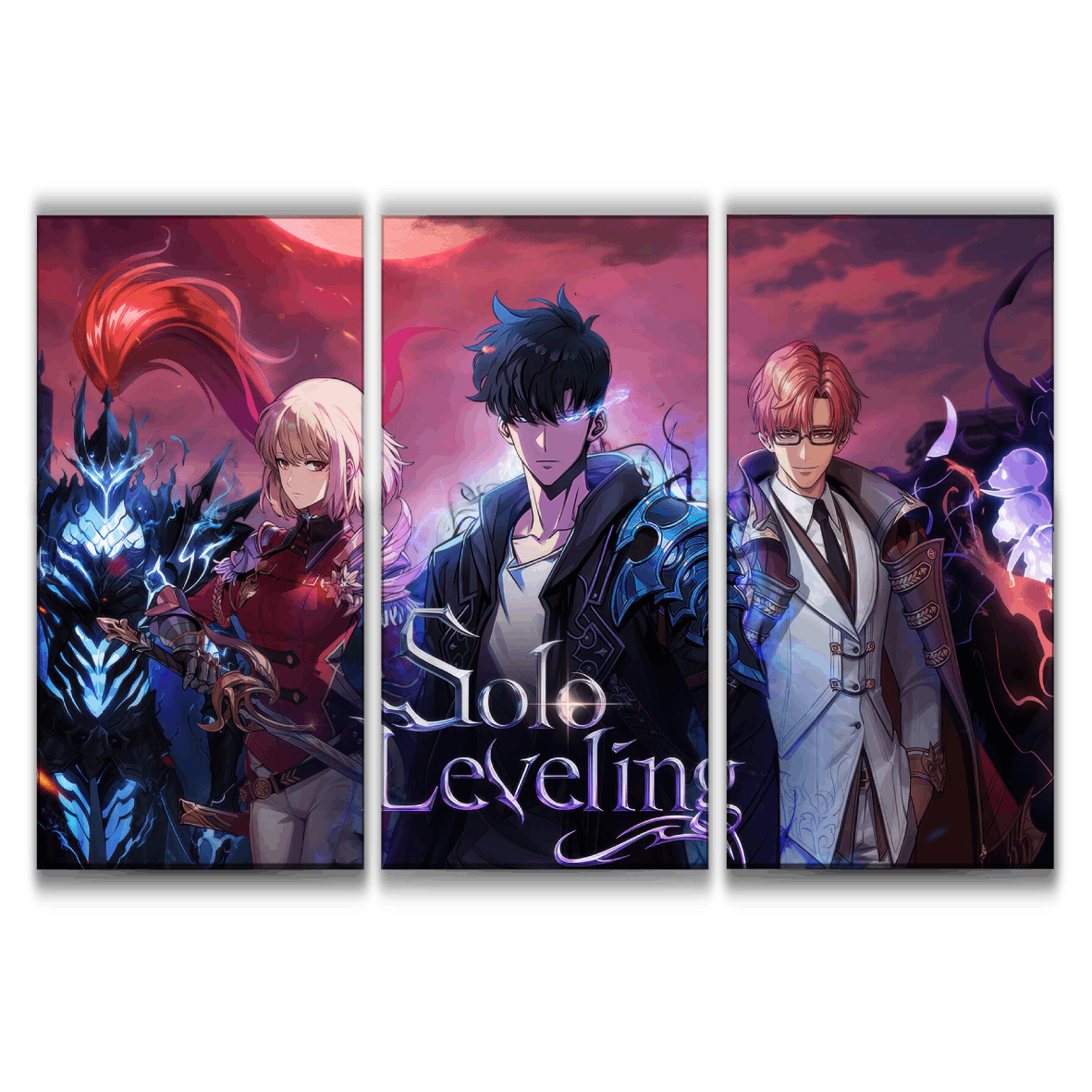 Solo Leveling Themed Poster