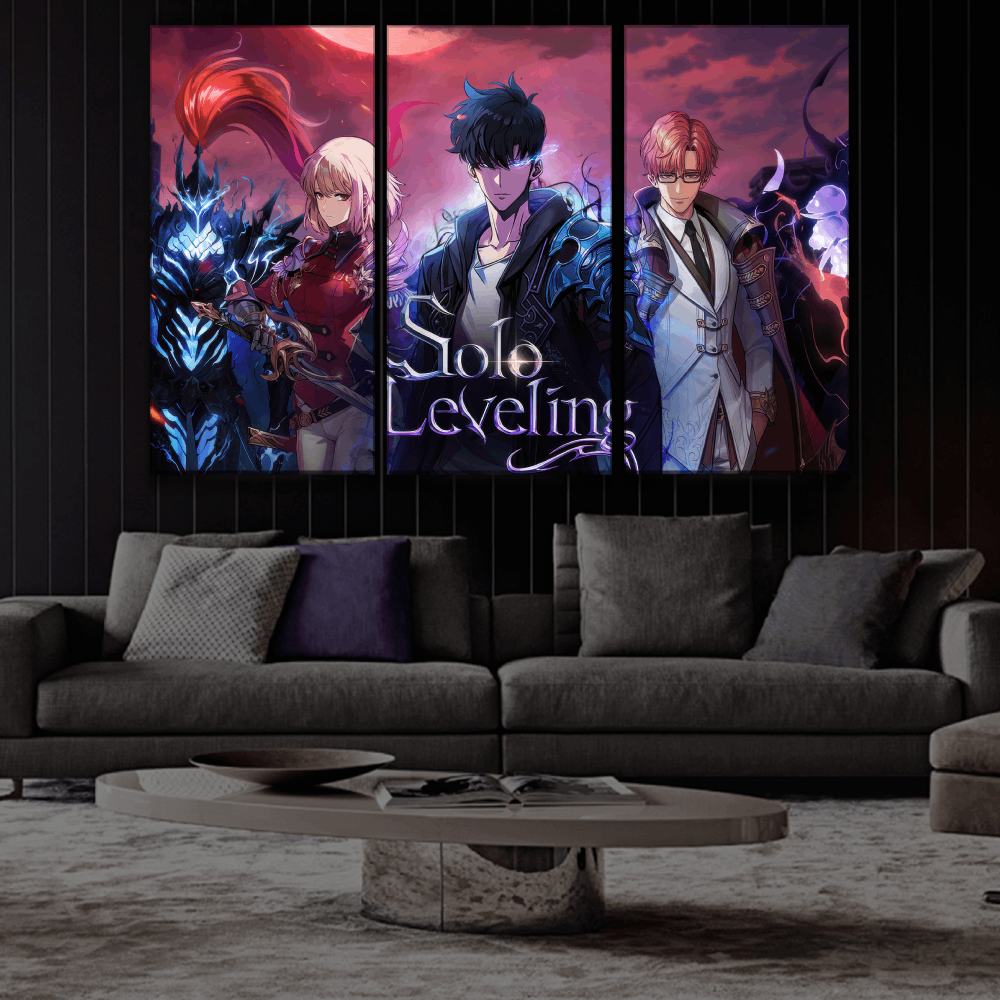 Solo Leveling Themed Buy Wall Poster