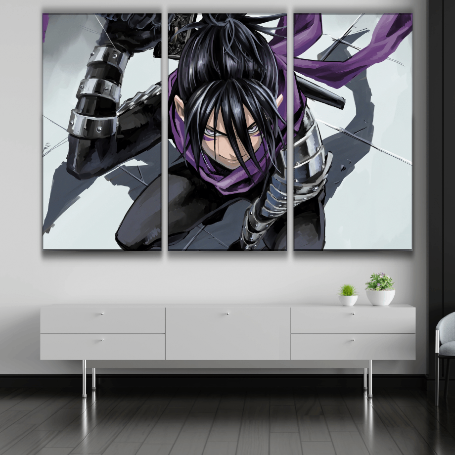 Sonic Anime Art Poster
