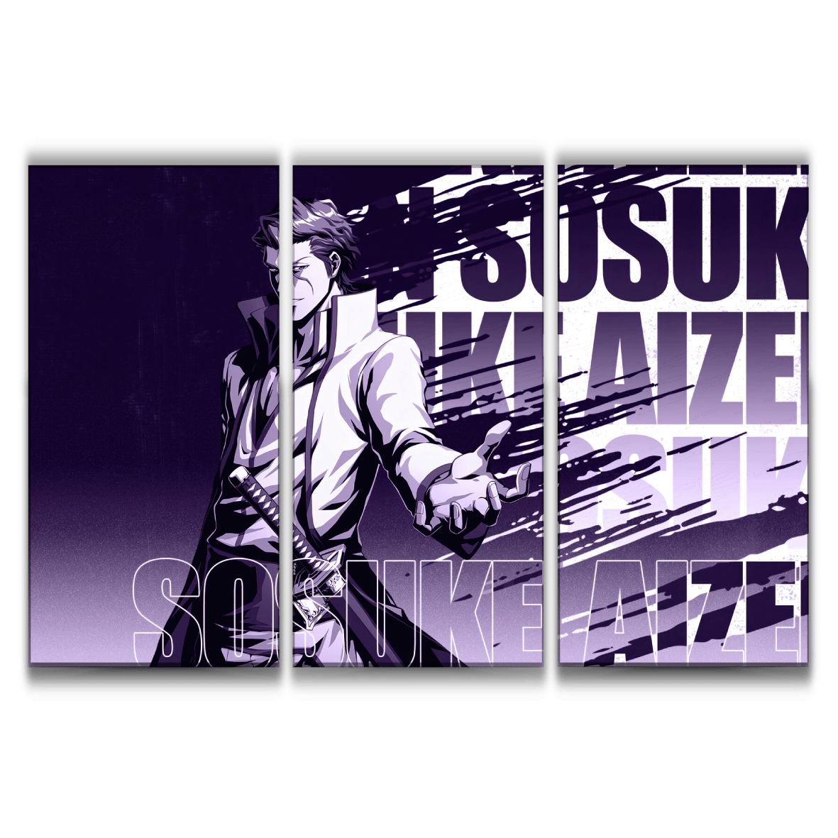 Sousuke Aizen Art Style Poster