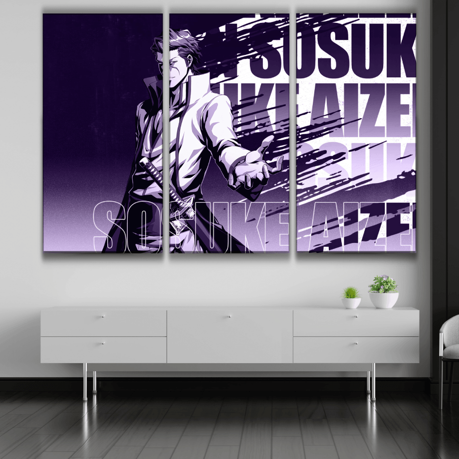 Sousuke Aizen Art Style Poster