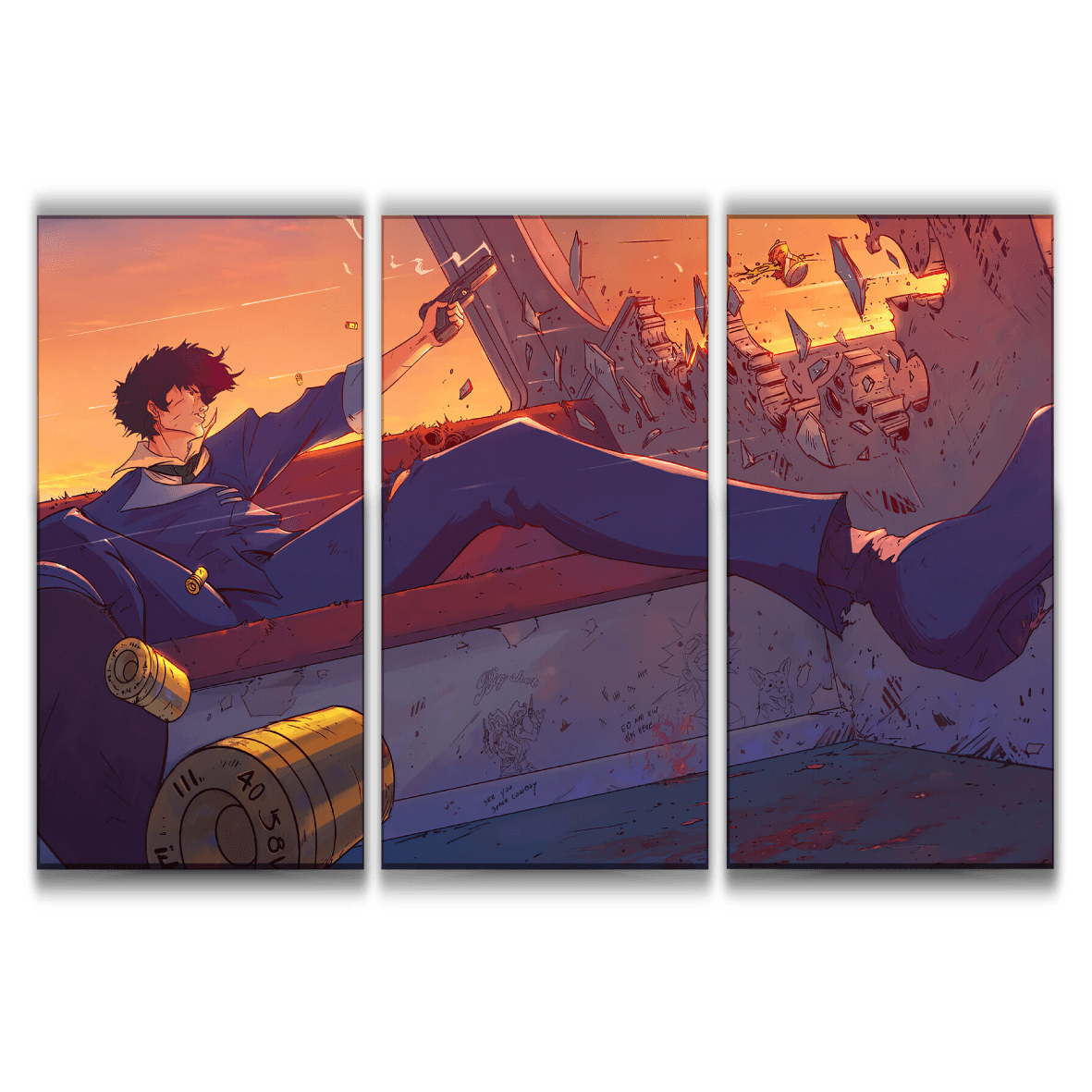 Spike Spiegel Artwork Poster