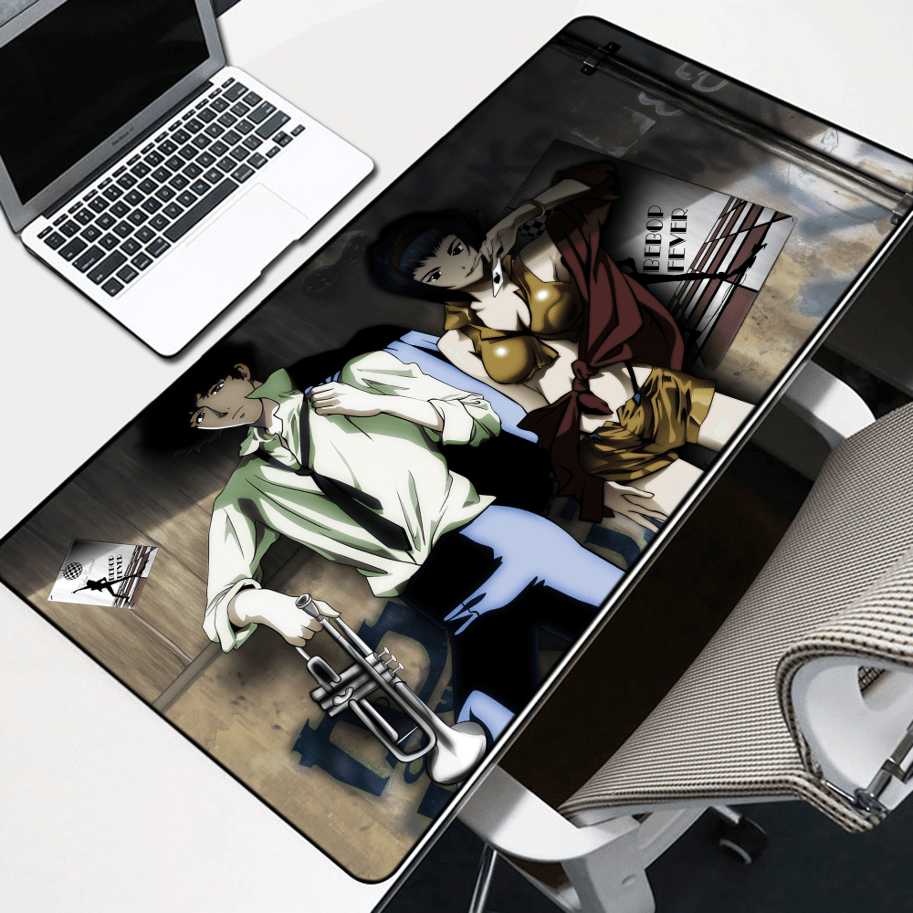 Spike Spiegel & Faye Valentine Mouse Pad